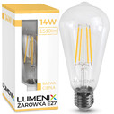 E27 filament Transparant 14W WW   
