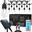 Girlanda solarna 10 LED 10 metrów + Pilot