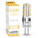 G4 24 SMD 3,2w WW silicon 230v CIEPŁA