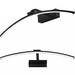 Kinkiet 12W 60cm BLACK halfmoon J